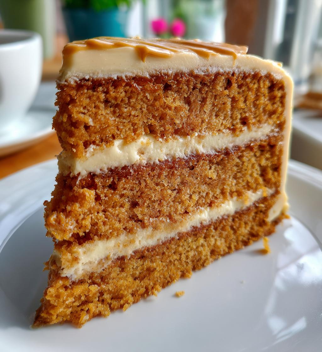 Biscoff Cake with Cookie Butter Frosting