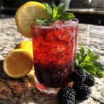 Blackberry Lemon Fizz