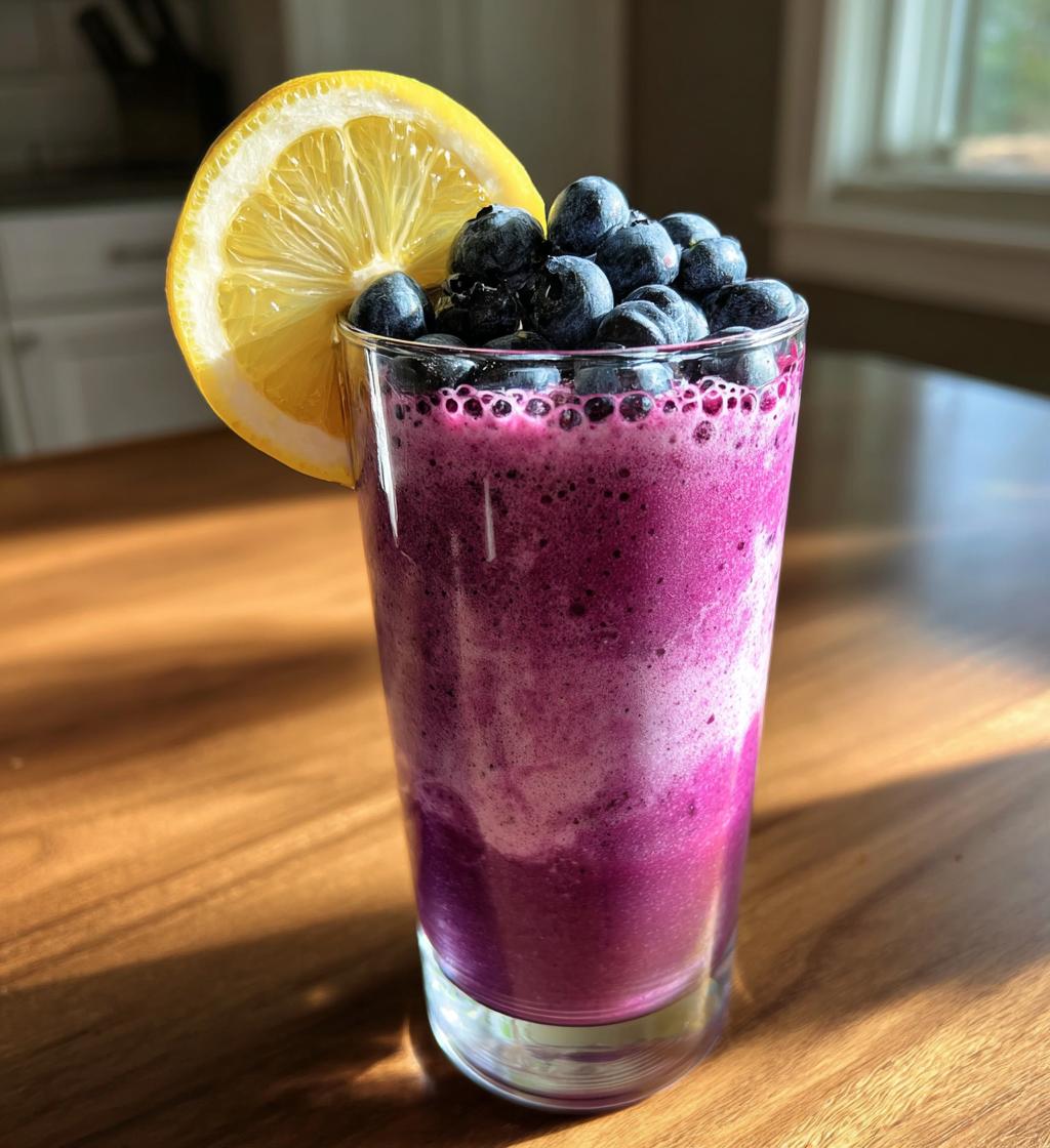 Blueberry Lemon Smoothie
