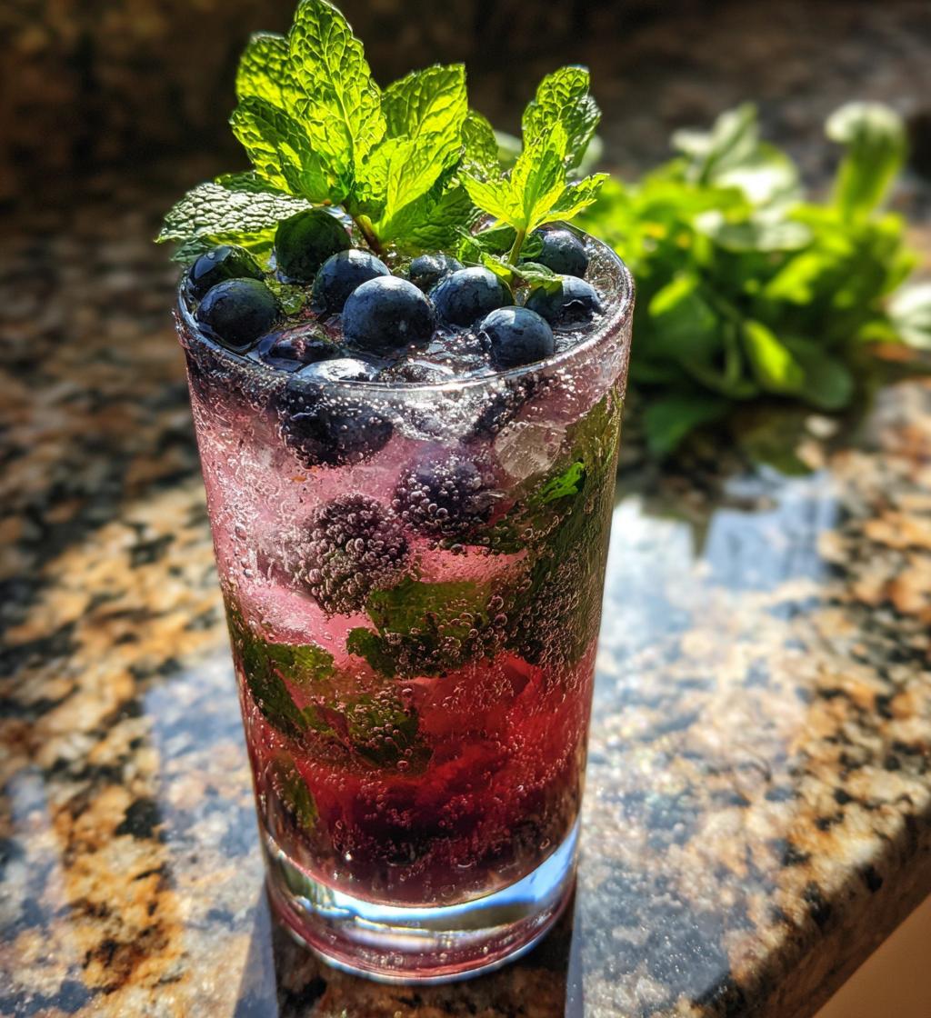 Blueberry Mojito - detail 1
