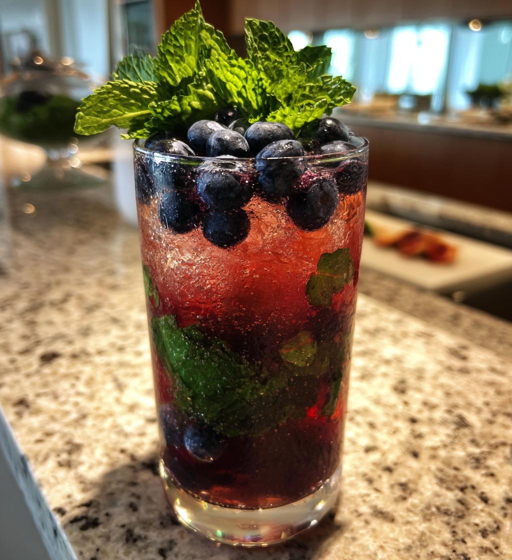 Blueberry Mojito