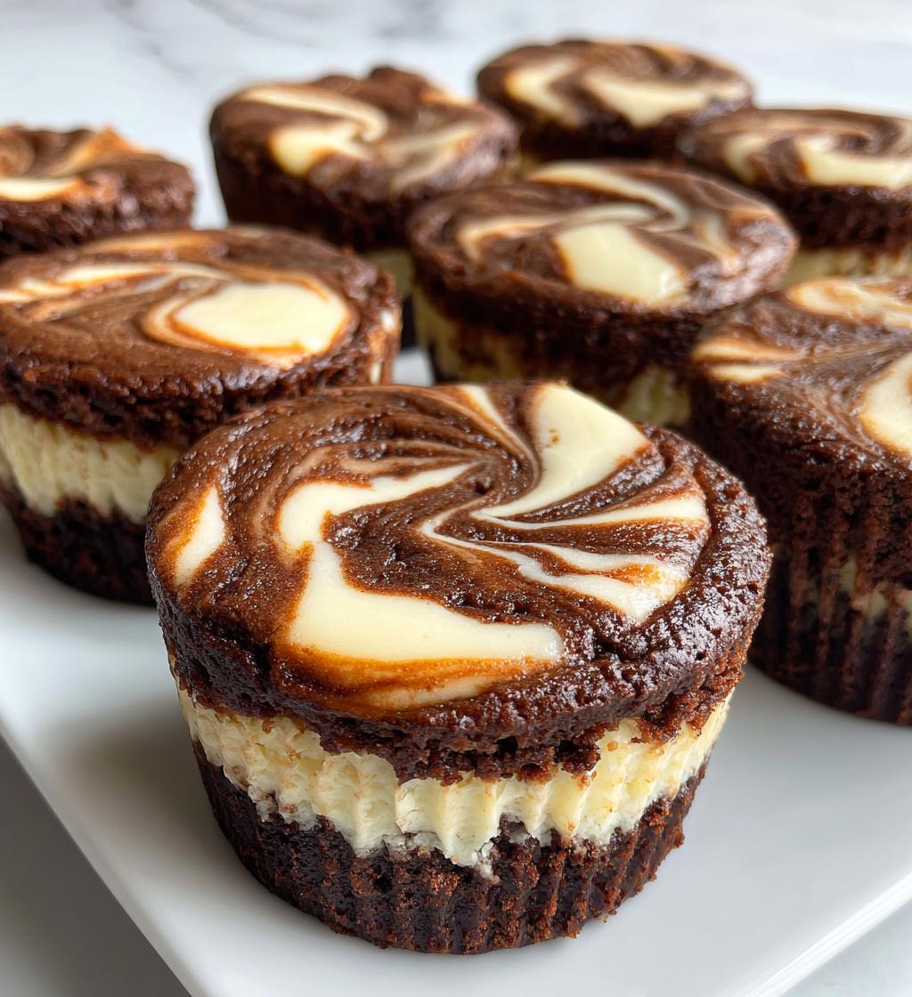 Brownie Bottom Cheesecake Cupcakes - detail 1
