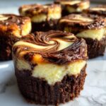 Brownie Bottom Cheesecake Cupcakes