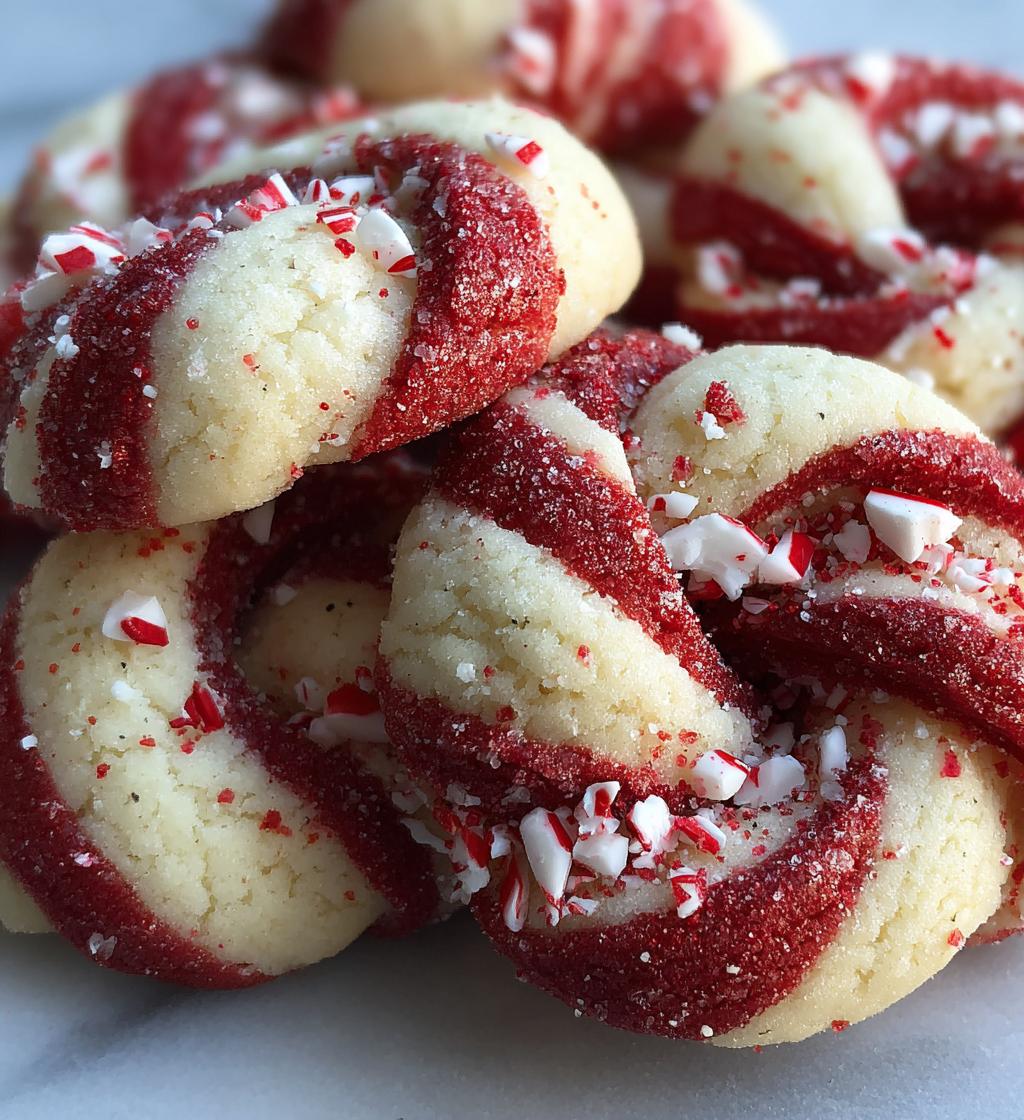 Candy Cane Cookies - detail 1
