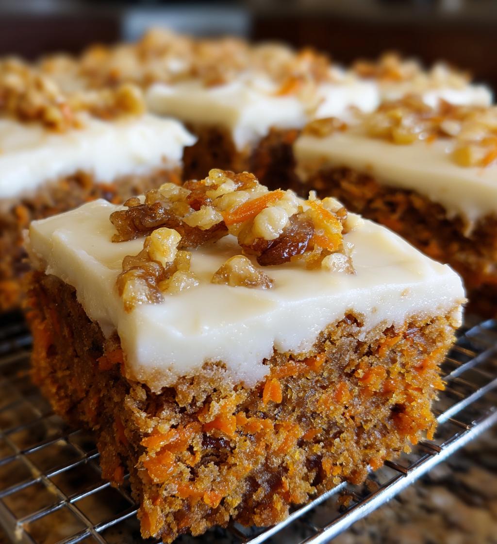 Carrot Cake Cookie Bars - detail 1