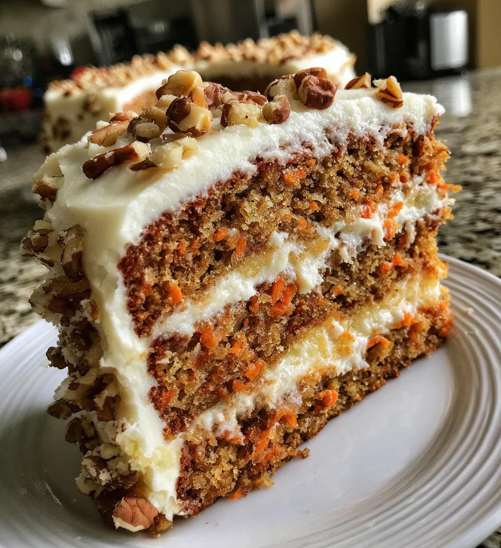 Carrot Cake with Cream Cheese Frosting - detail 1