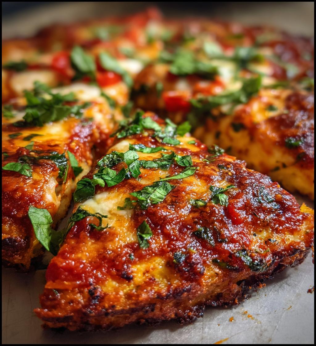 Cauliflower Crust Pizza - detail 1