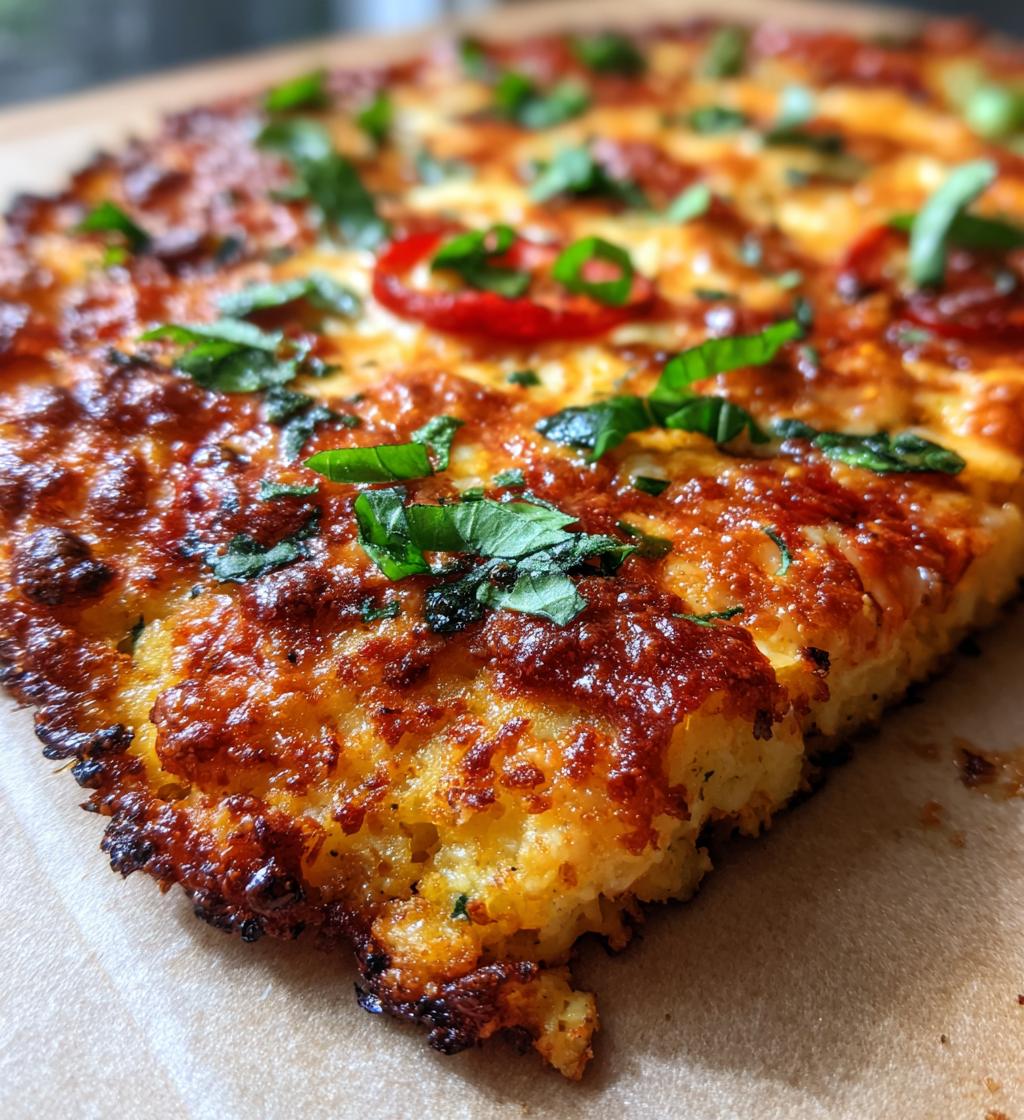 Cauliflower Crust Pizza