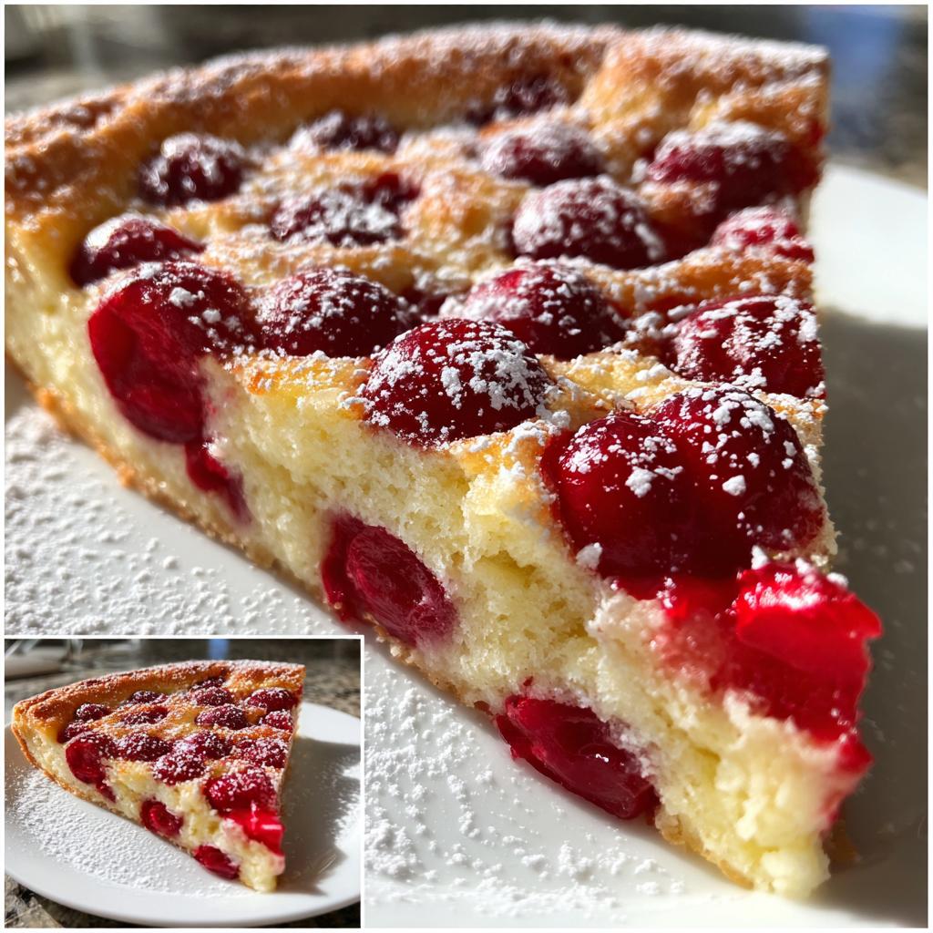 Cherry Clafoutis - detail 1