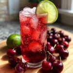 Cherry Lime Sparkler