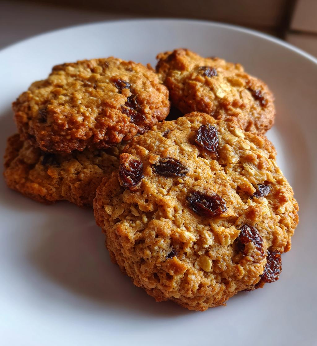 Chewy Oatmeal Raisin Cookies - detail 1