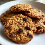 Chewy Oatmeal Raisin Cookies