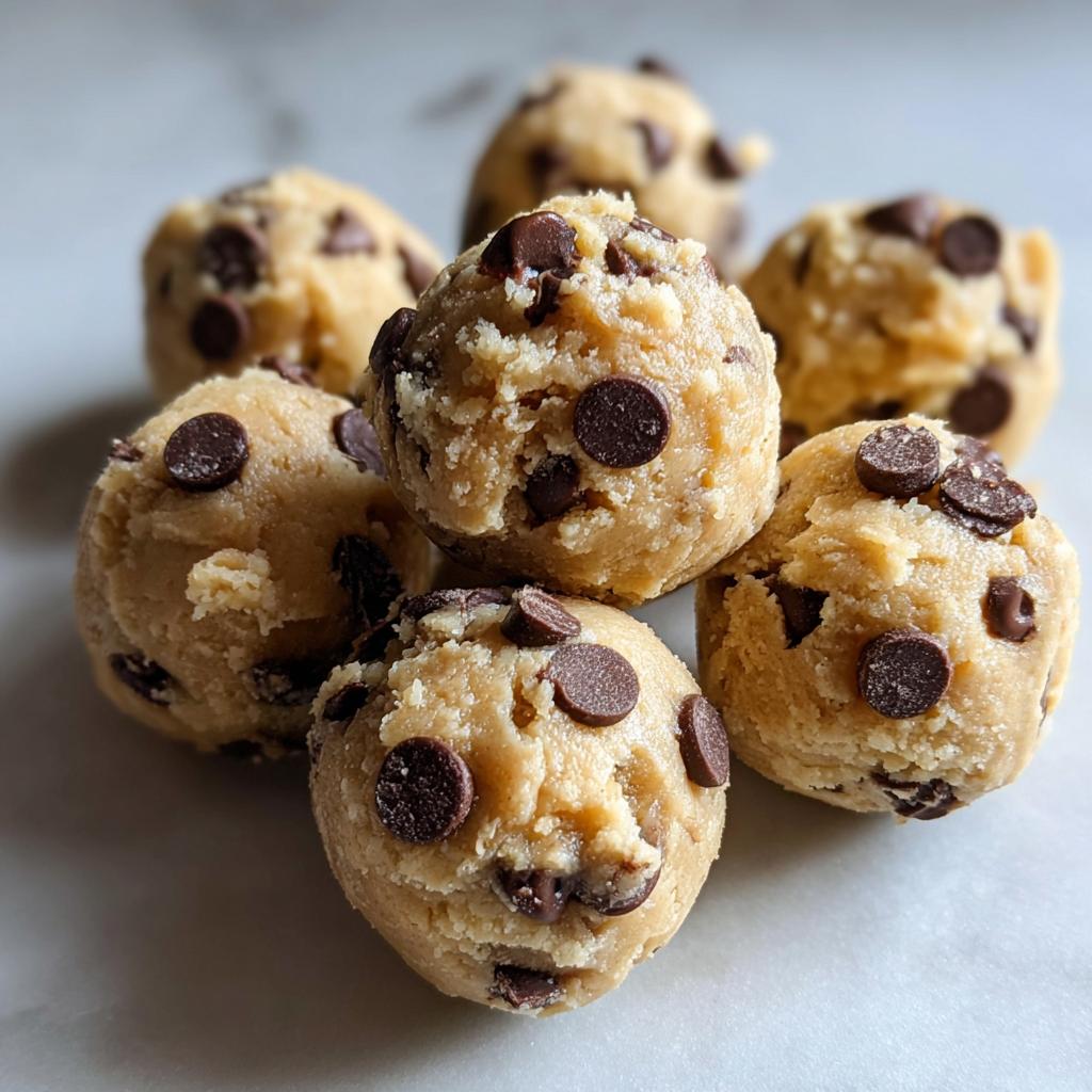 Chocolate Chip Cookie Dough Bites