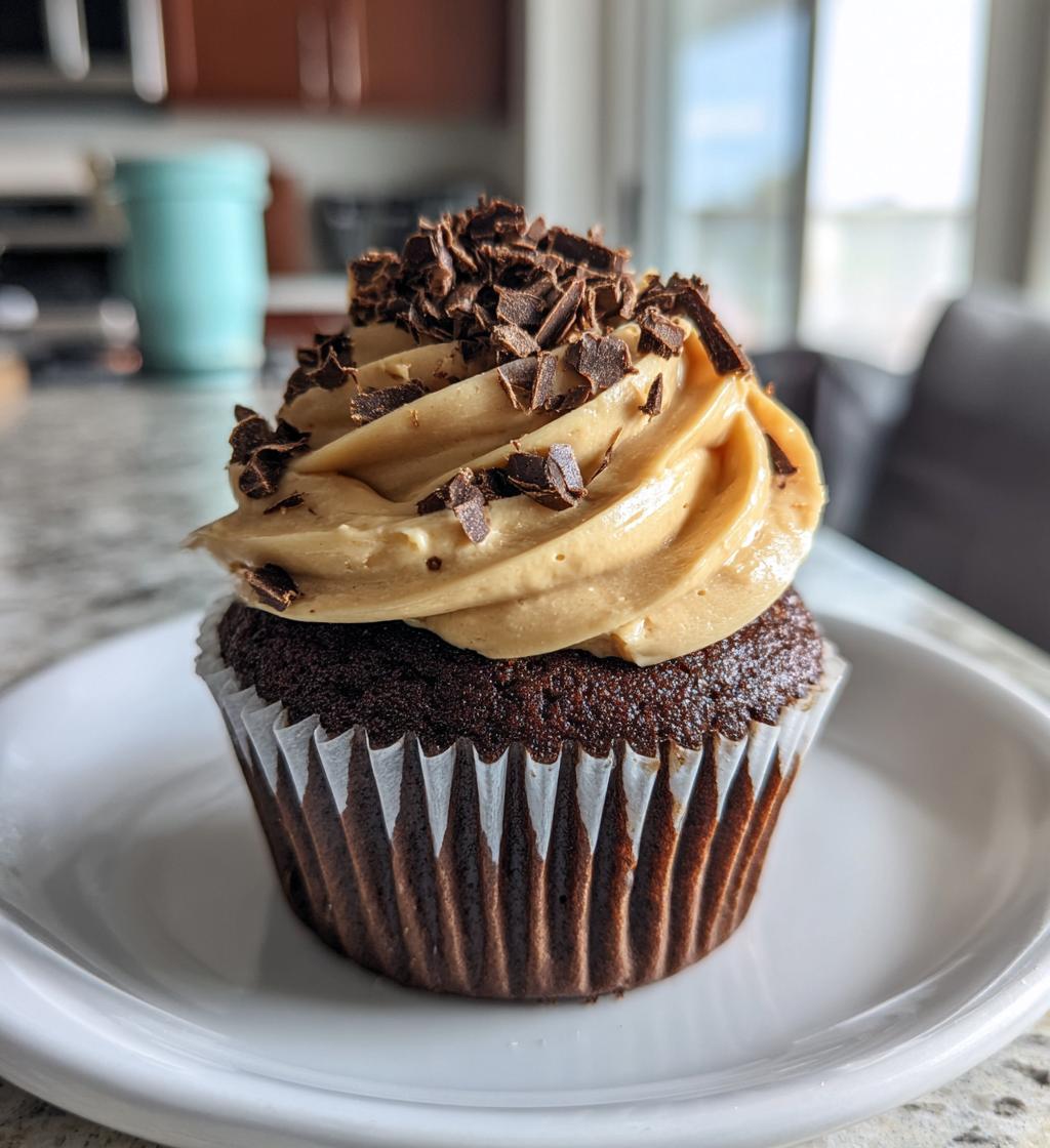 Chocolate Peanut Butter Cupcakes - detail 1