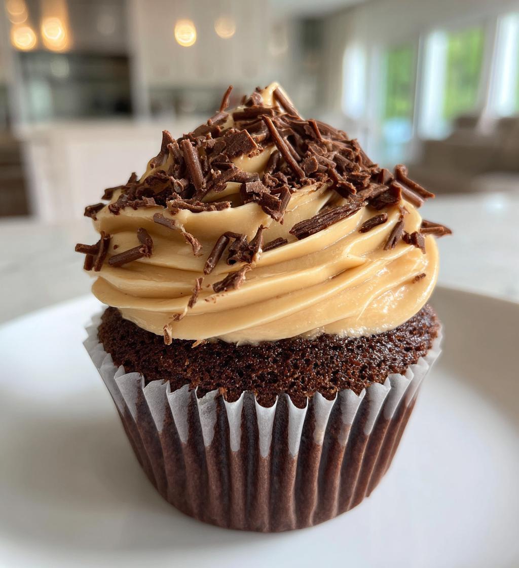 Chocolate Peanut Butter Cupcakes