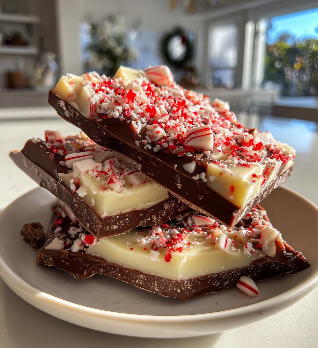 Chocolate Peppermint Bark - detail 1