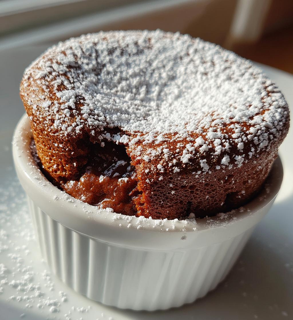 Chocolate Soufflé - detail 1