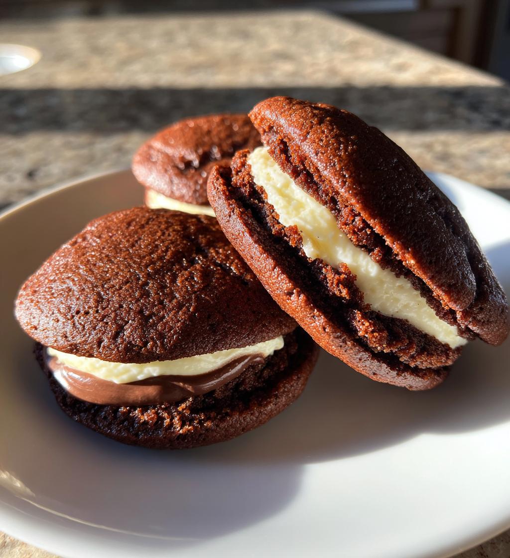 Chocolate Whoopie Pies - detail 1