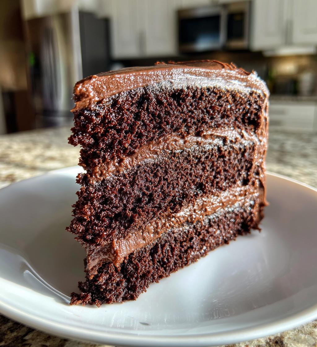 Classic Chocolate Layer Cake - detail 1