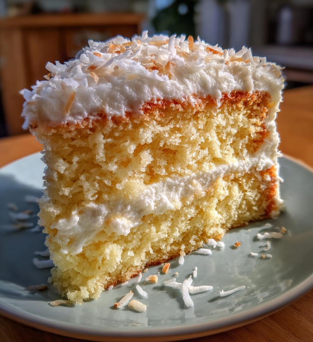 Coconut Cream Cake