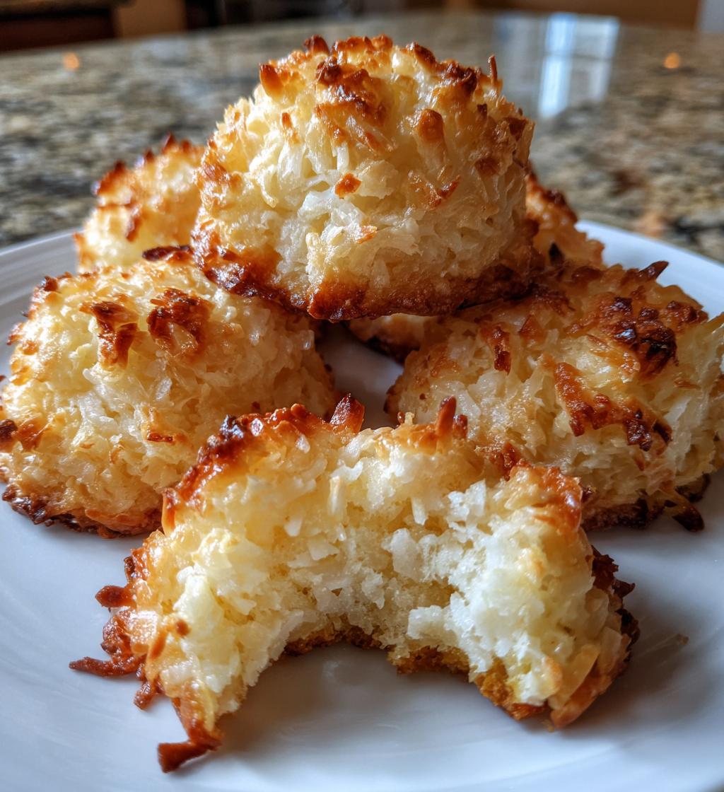 Coconut Macaroons - detail 1