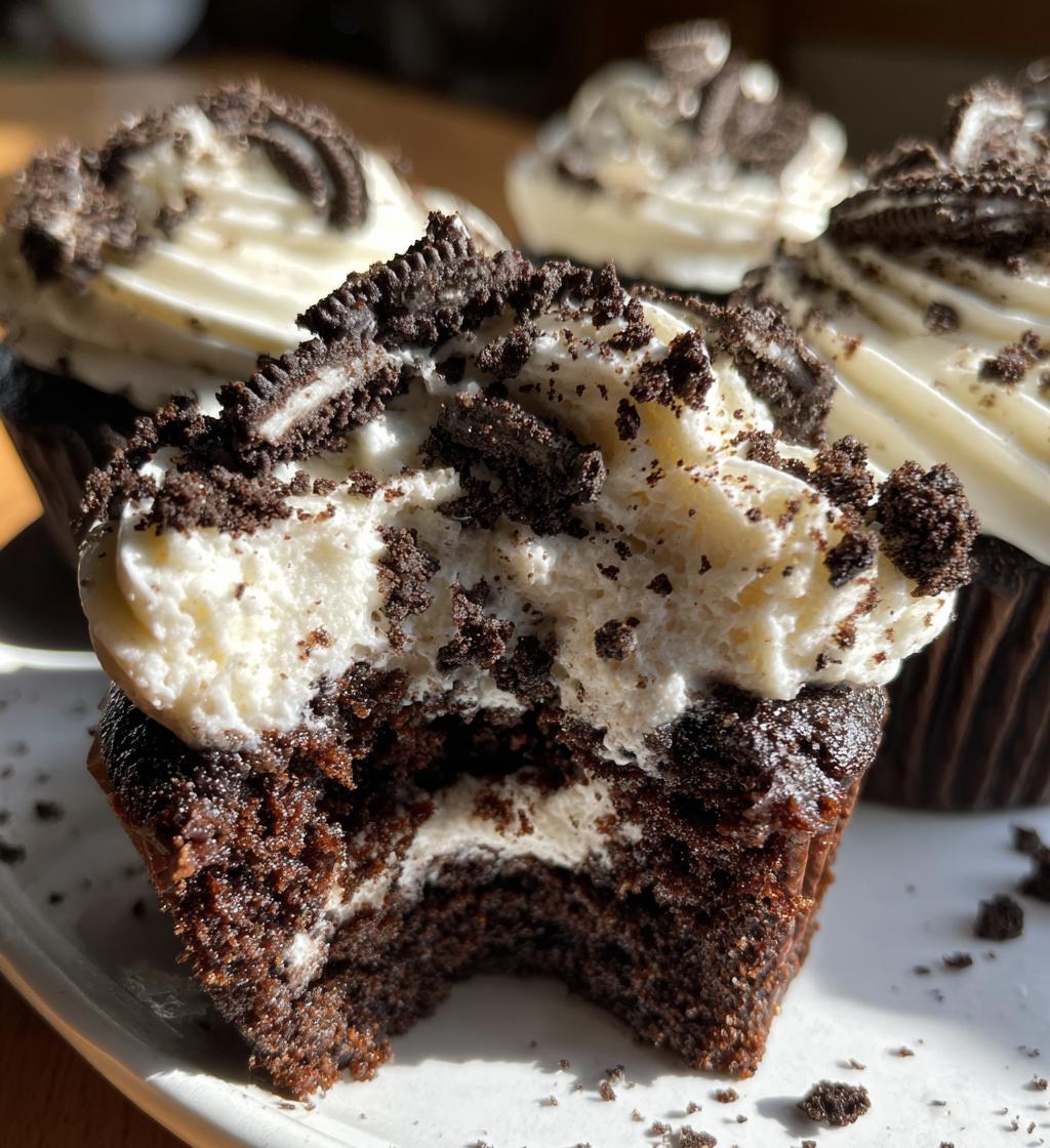 Cookies and Cream Cupcakes - detail 1