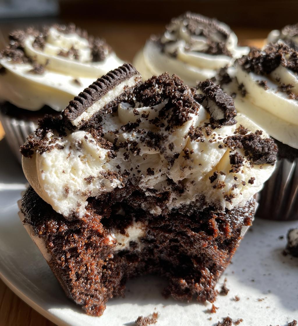 Cookies and Cream Cupcakes