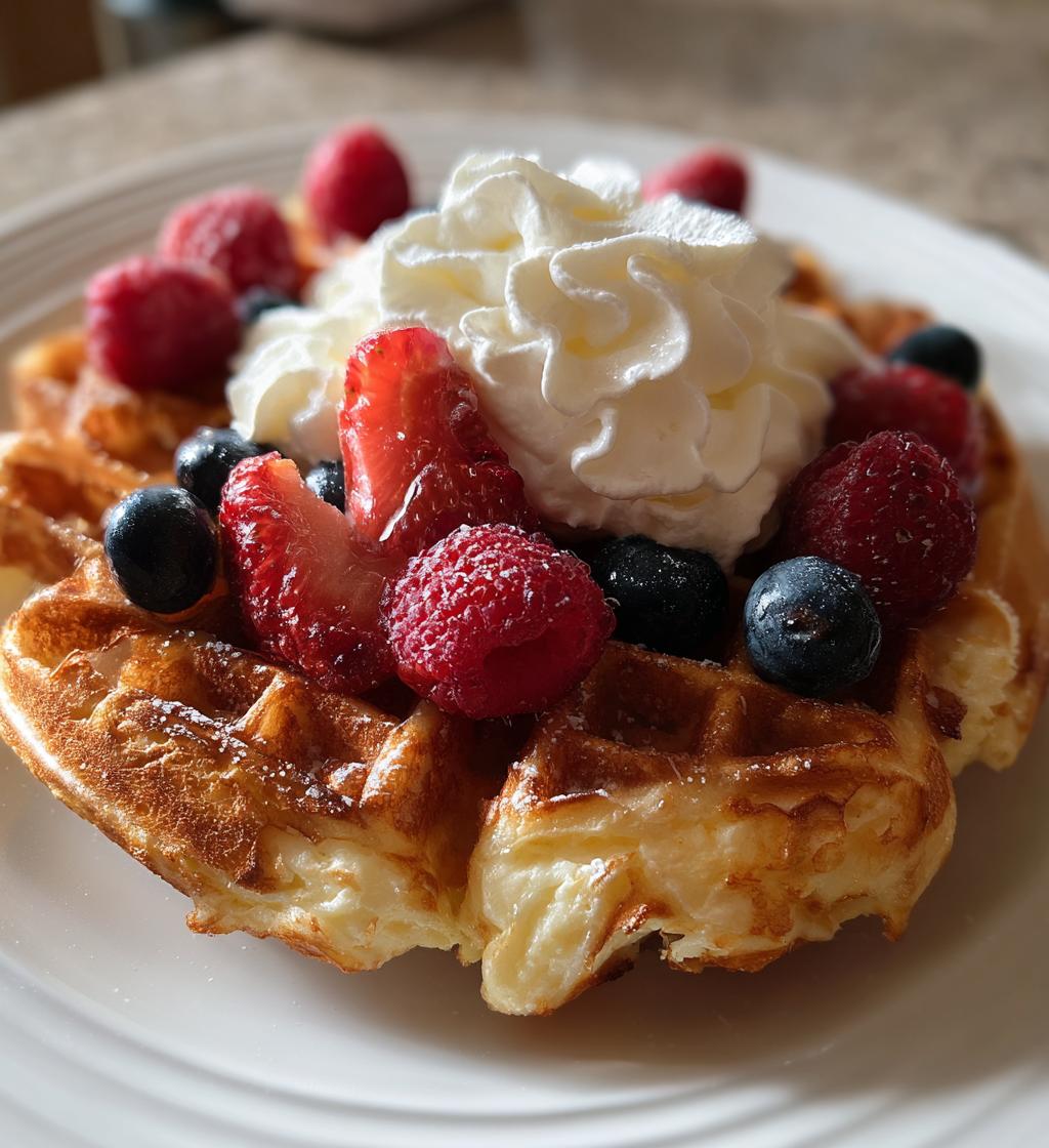 Cream Cheese Keto Waffles