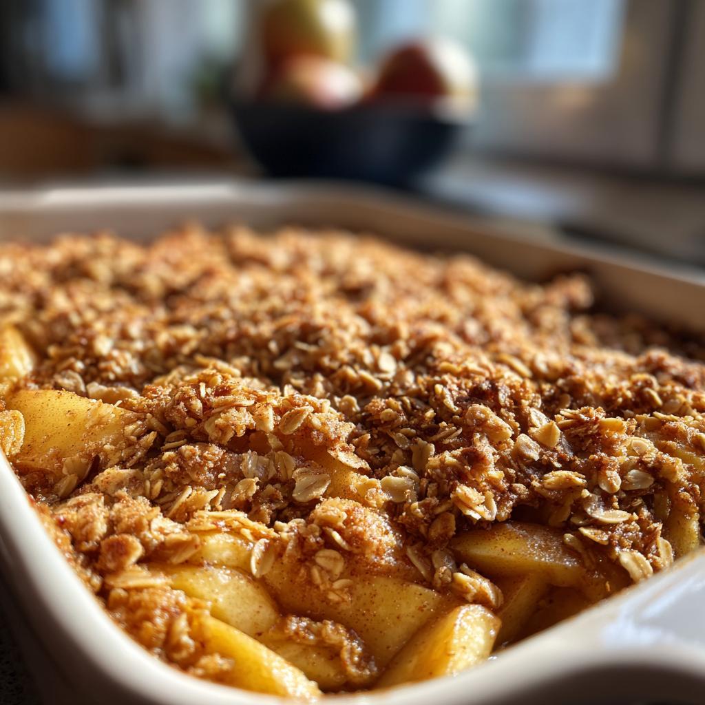 Easy Apple Crisp - detail 1