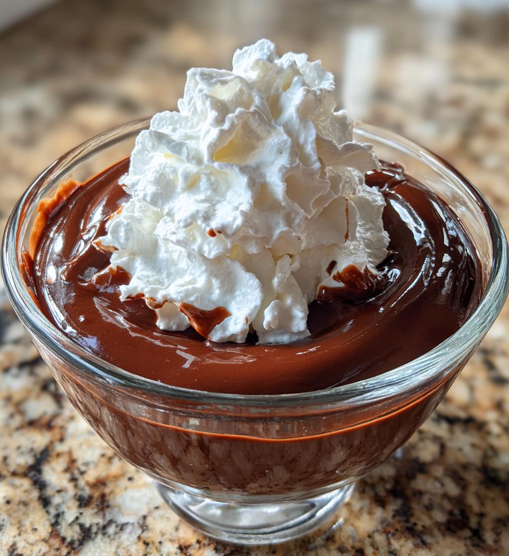 Easy Chocolate Pudding