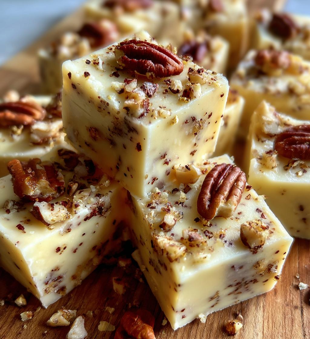 Eggnog Fudge