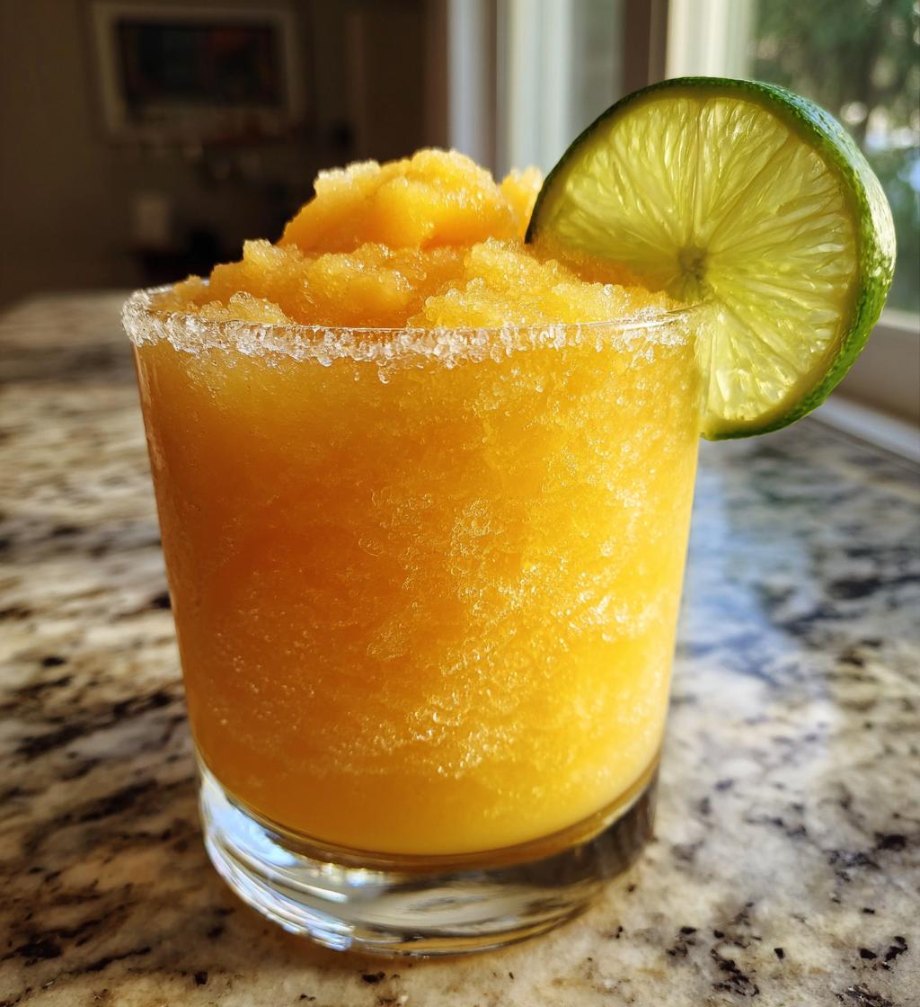Frozen Mango Margarita - detail 1