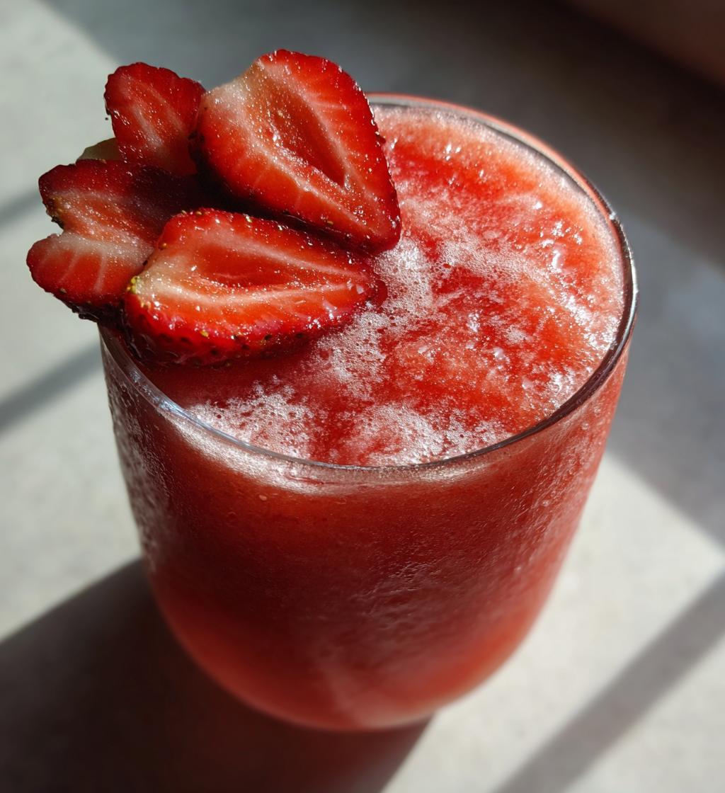 Frozen Strawberry Daiquiri - detail 1