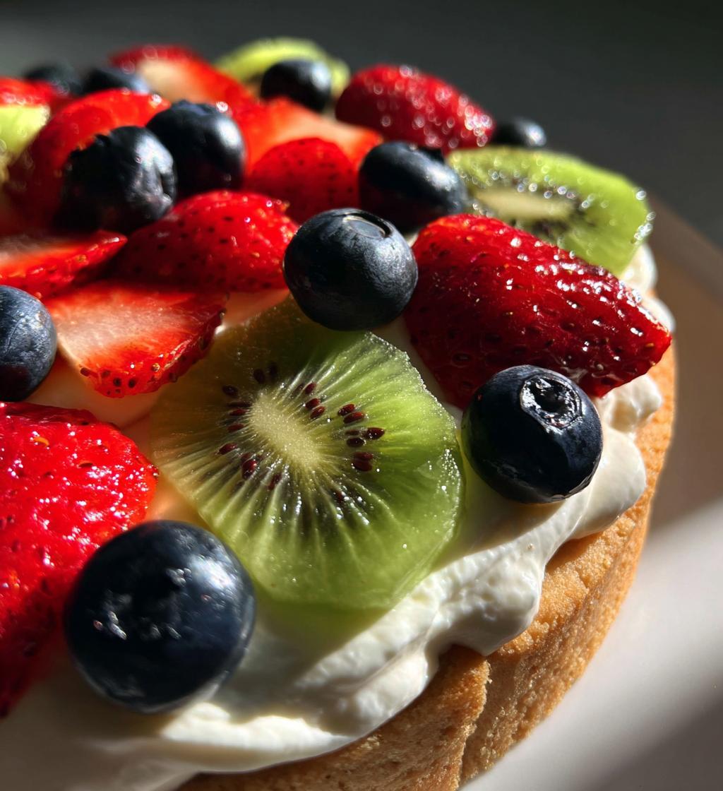 Fruit Pizza with Cream Cheese Frosting - detail 1