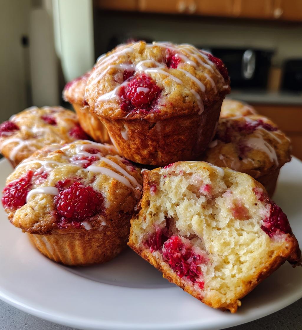 Gluten-Free Lemon Raspberry Muffins