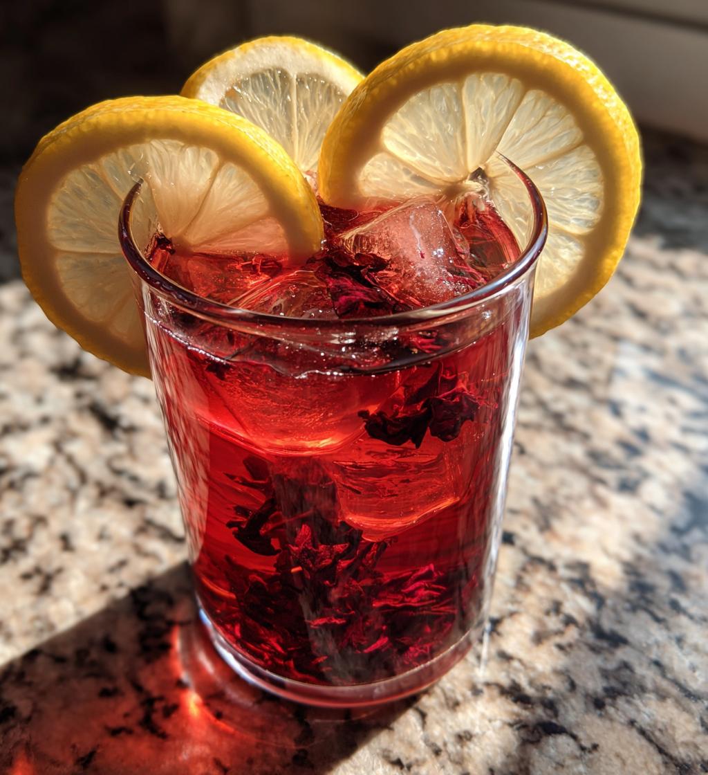 Hibiscus Iced Tea