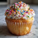 Holiday Sprinkle Cupcakes