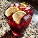 Iced Hibiscus Lemonade