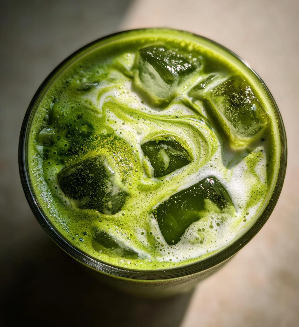 Iced Matcha Latte - detail 1