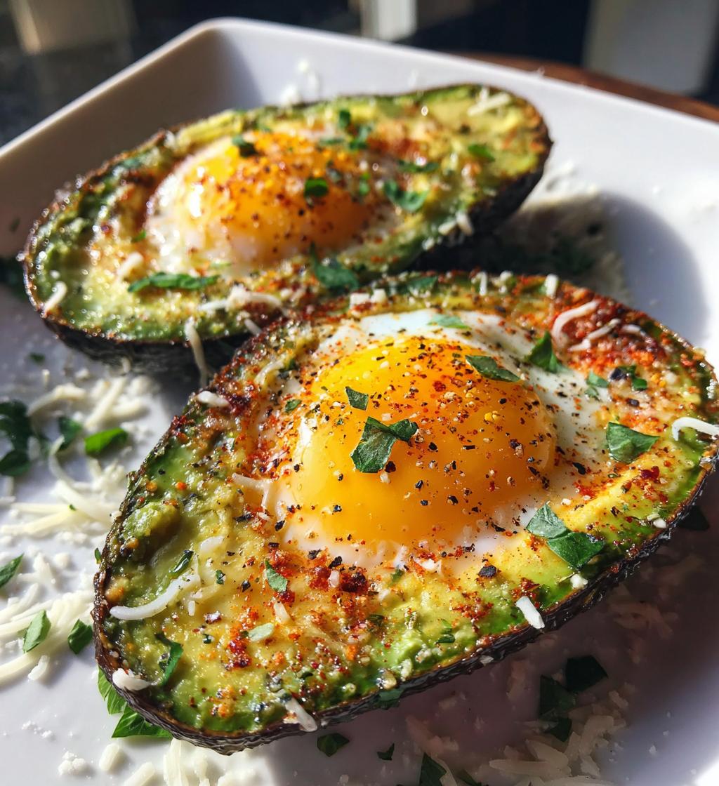 Keto Avocado Egg Boats - detail 1