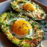 Keto Avocado Egg Boats