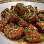 Keto Garlic Butter Steak Bites
