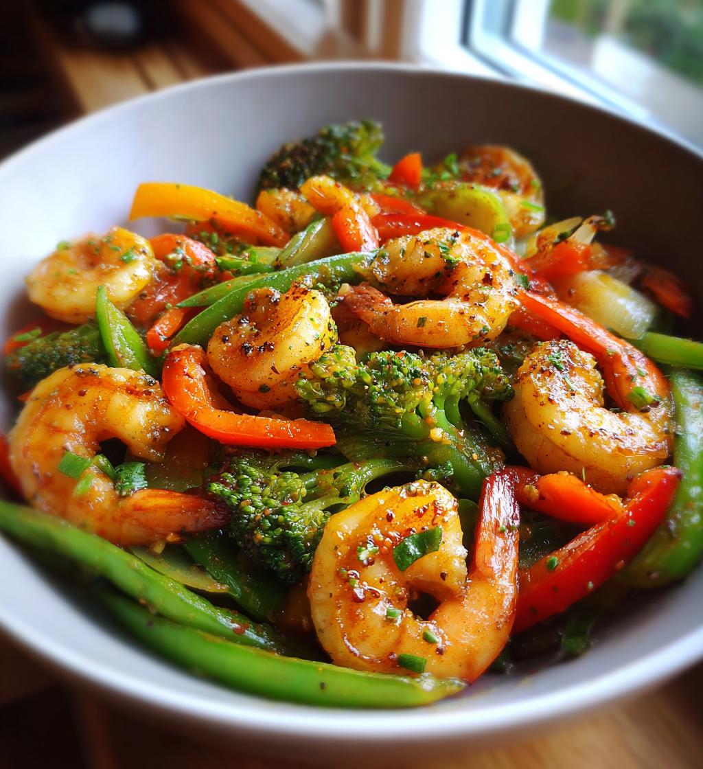 Keto Shrimp Stir-Fry - detail 1