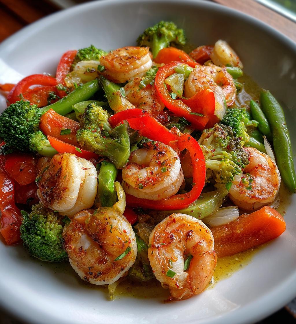 Keto Shrimp Stir-Fry