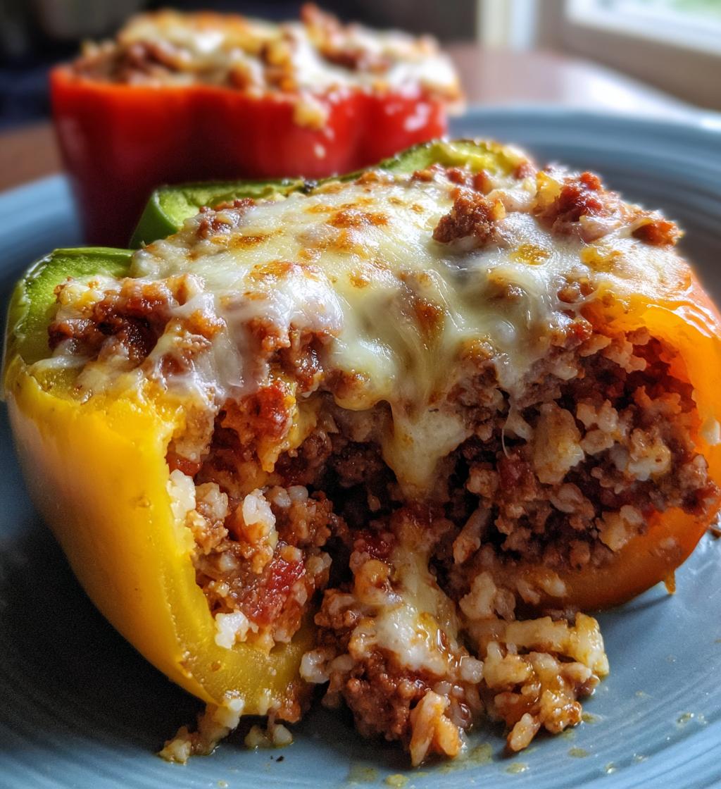 Keto Stuffed Bell Peppers