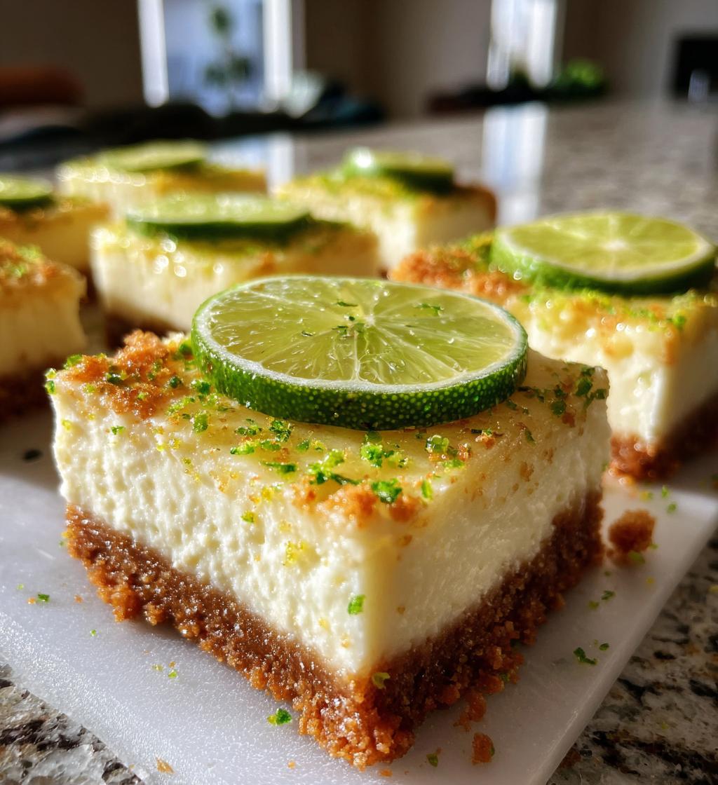 Key Lime Pie Bars
