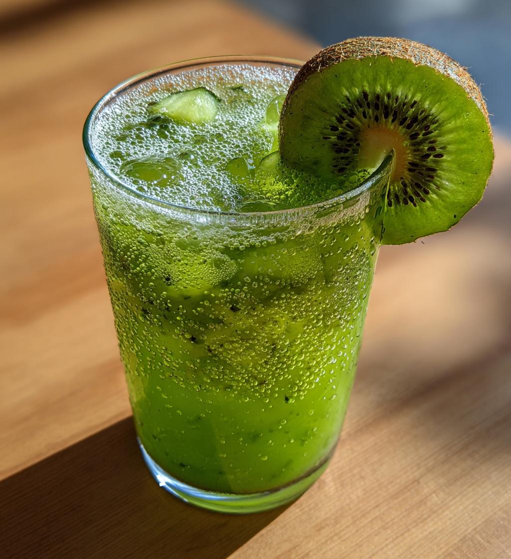 Kiwi Cucumber Juice - detail 1