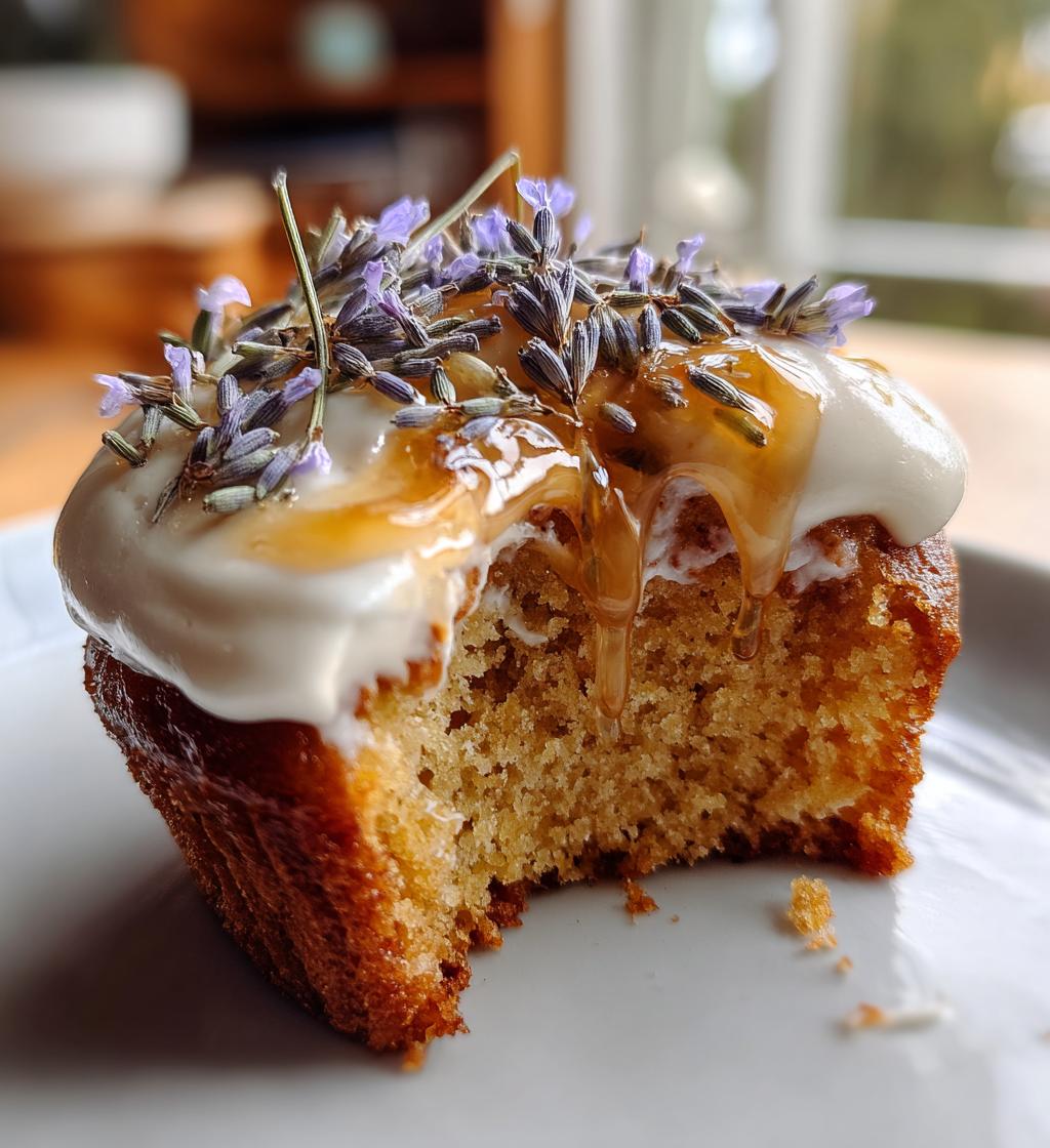 Lavender Honey Cupcakes