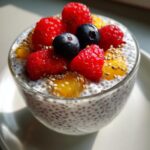 Low-Carb Chia Pudding with Coconut Milk