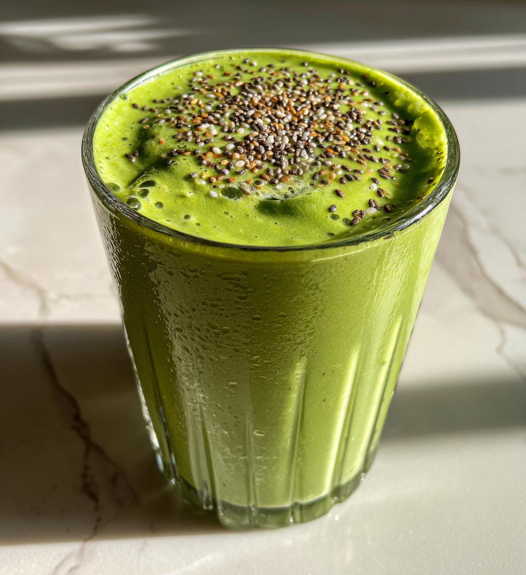Low-Sugar Green Smoothie - detail 1